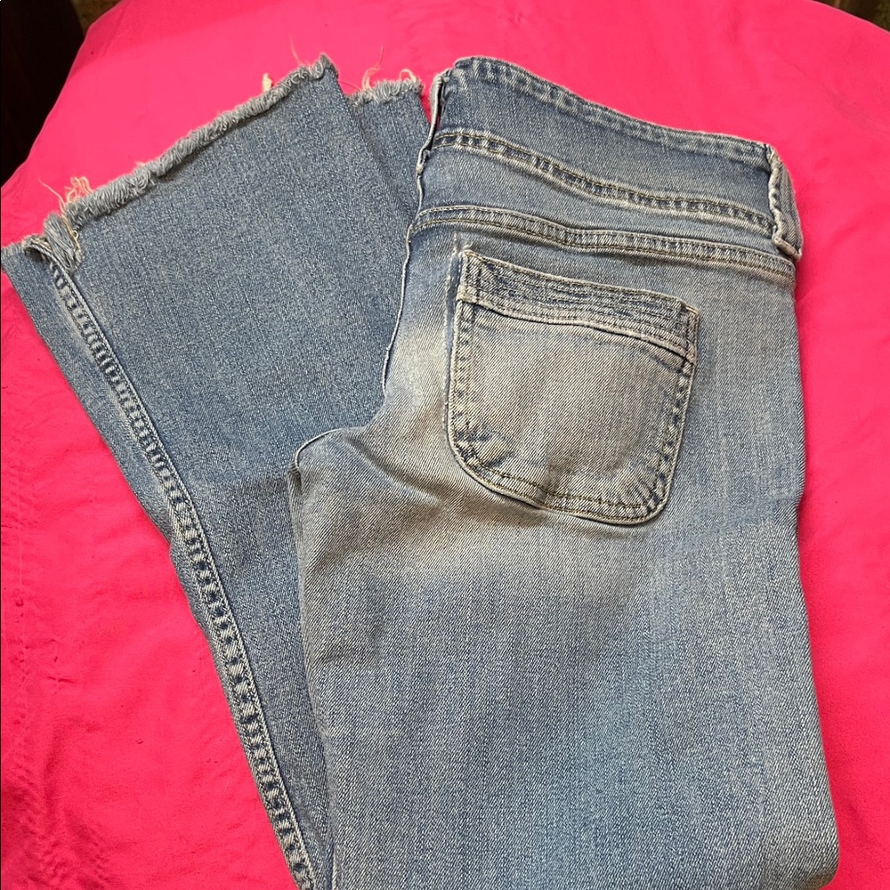 Hollister Light Blue Straight Leg Jeans - Picture 3 of 5